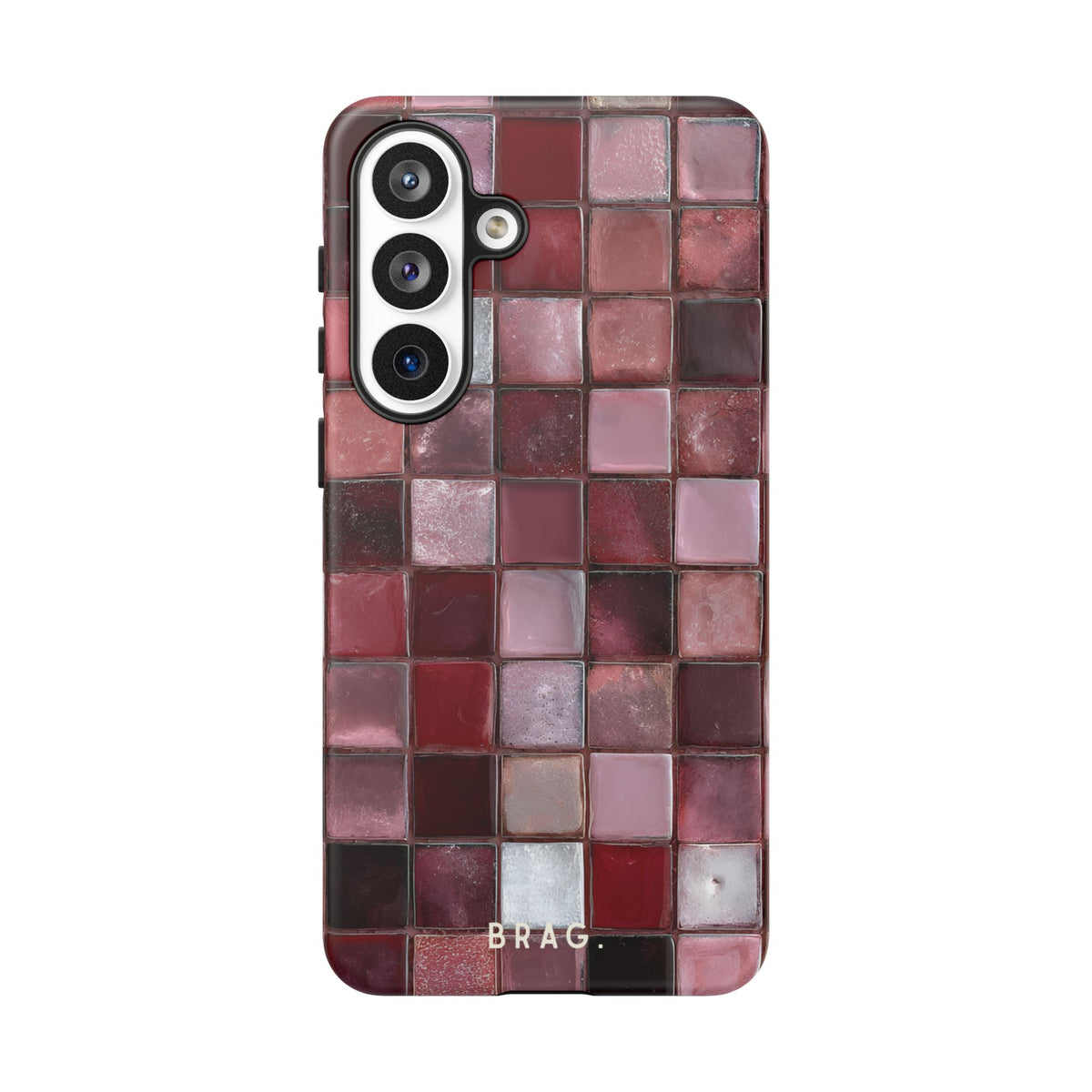 Cherry Tile Tough Phone Case – Shockproof Protective iPhone Cover