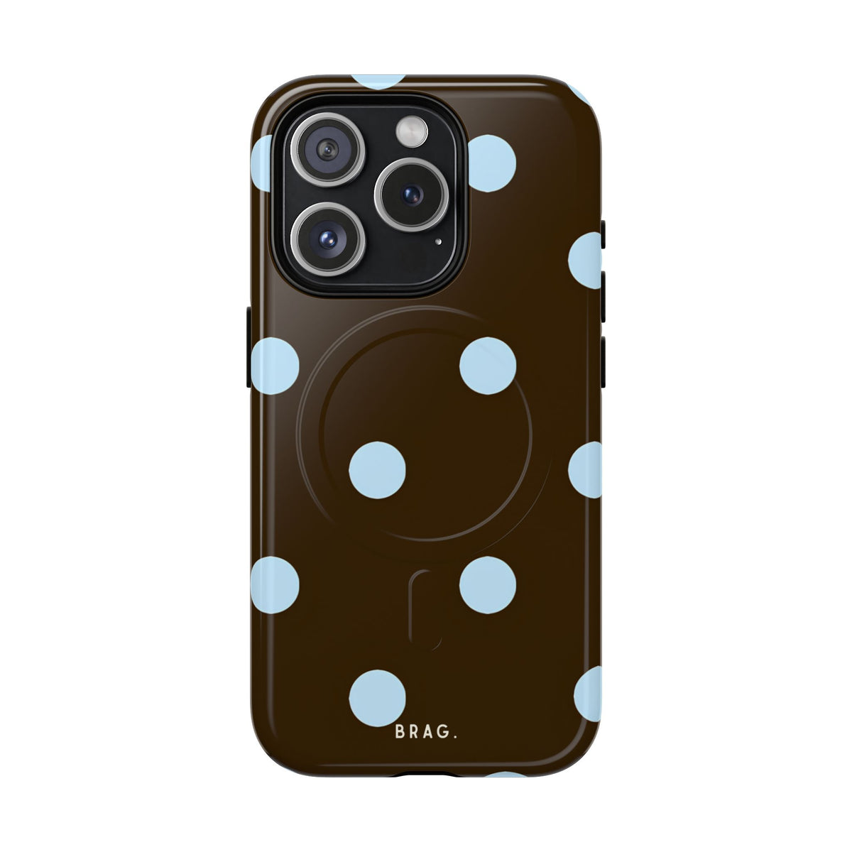 Scattered Dots MagSafe Tough Phone Case — Magnetic Protective Cover