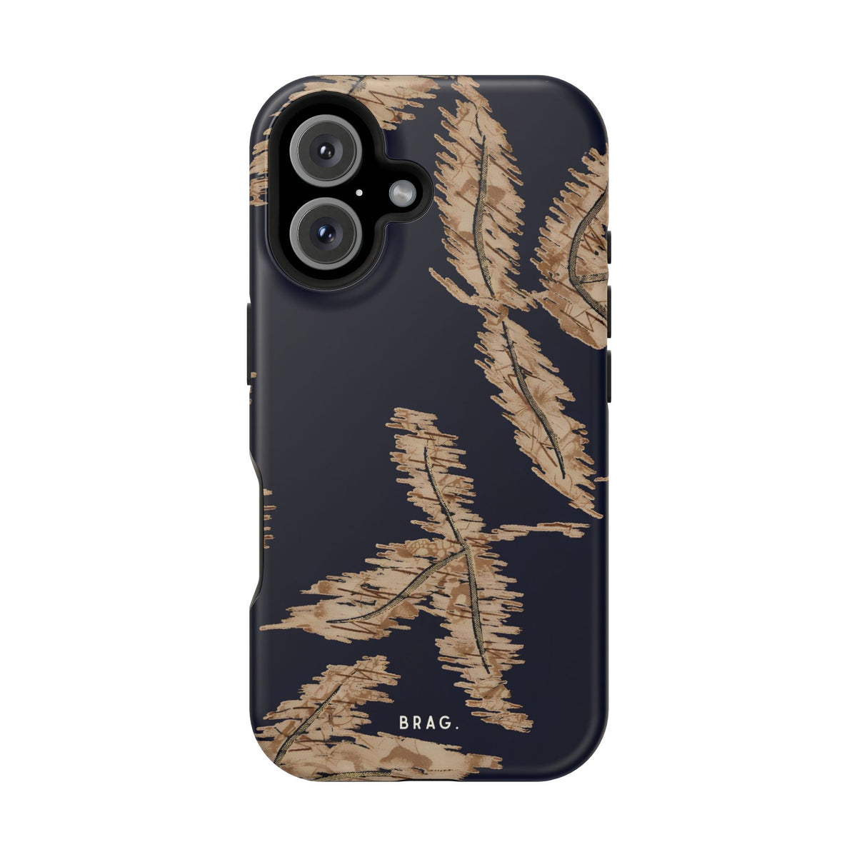Golden Fern Magnetic Impact-Resistant Phone Case