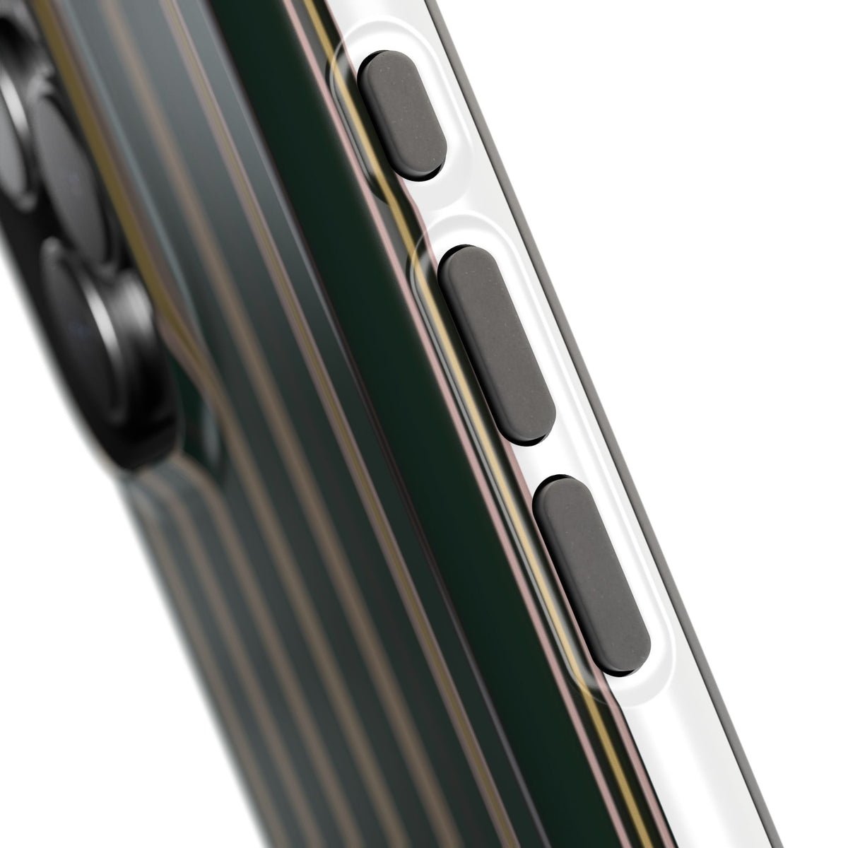 Vintage Pinstripe Magnetic Impact-Resistant Phone Case