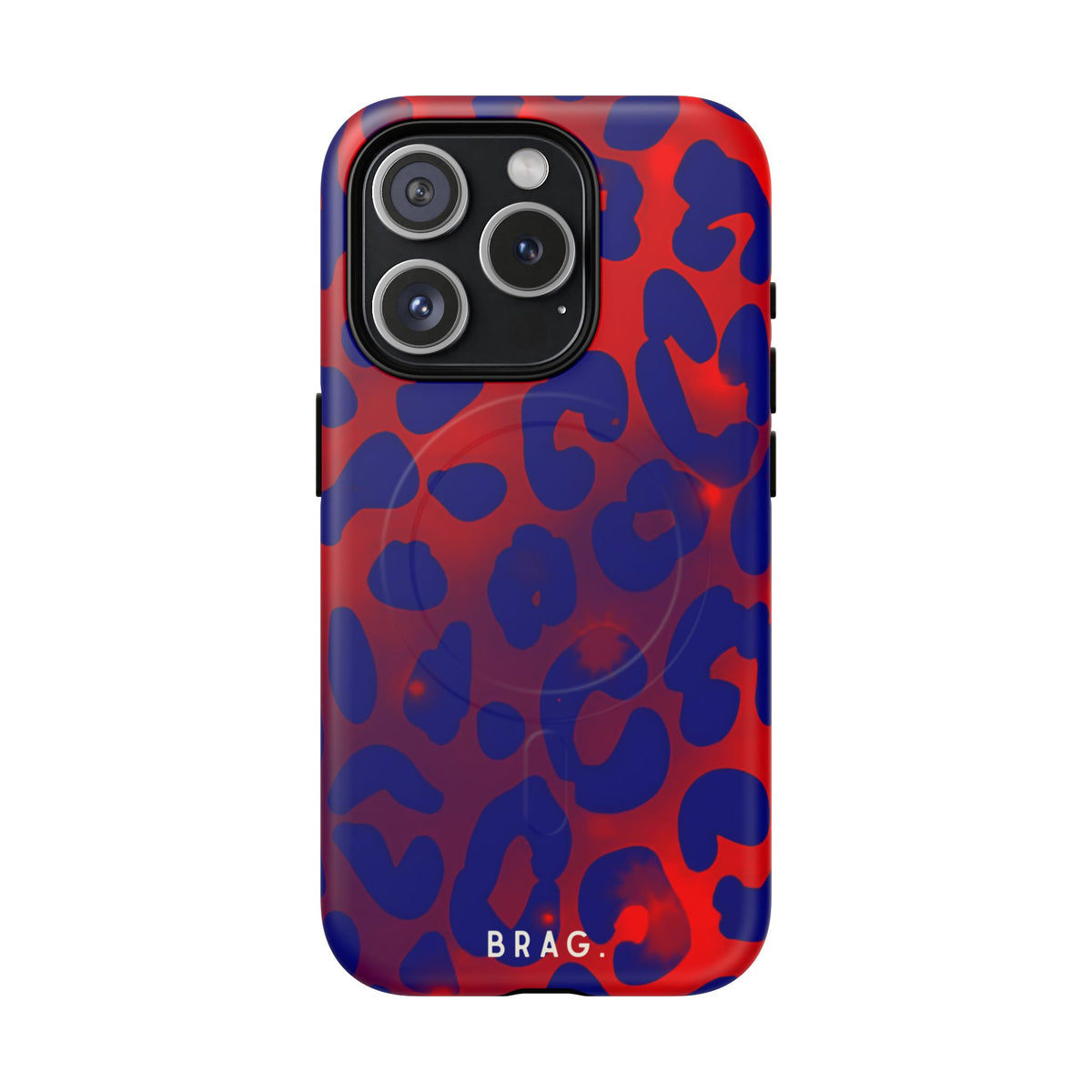 Electric Blue MagSafe Tough Phone Case — Magnetic Protective Cover