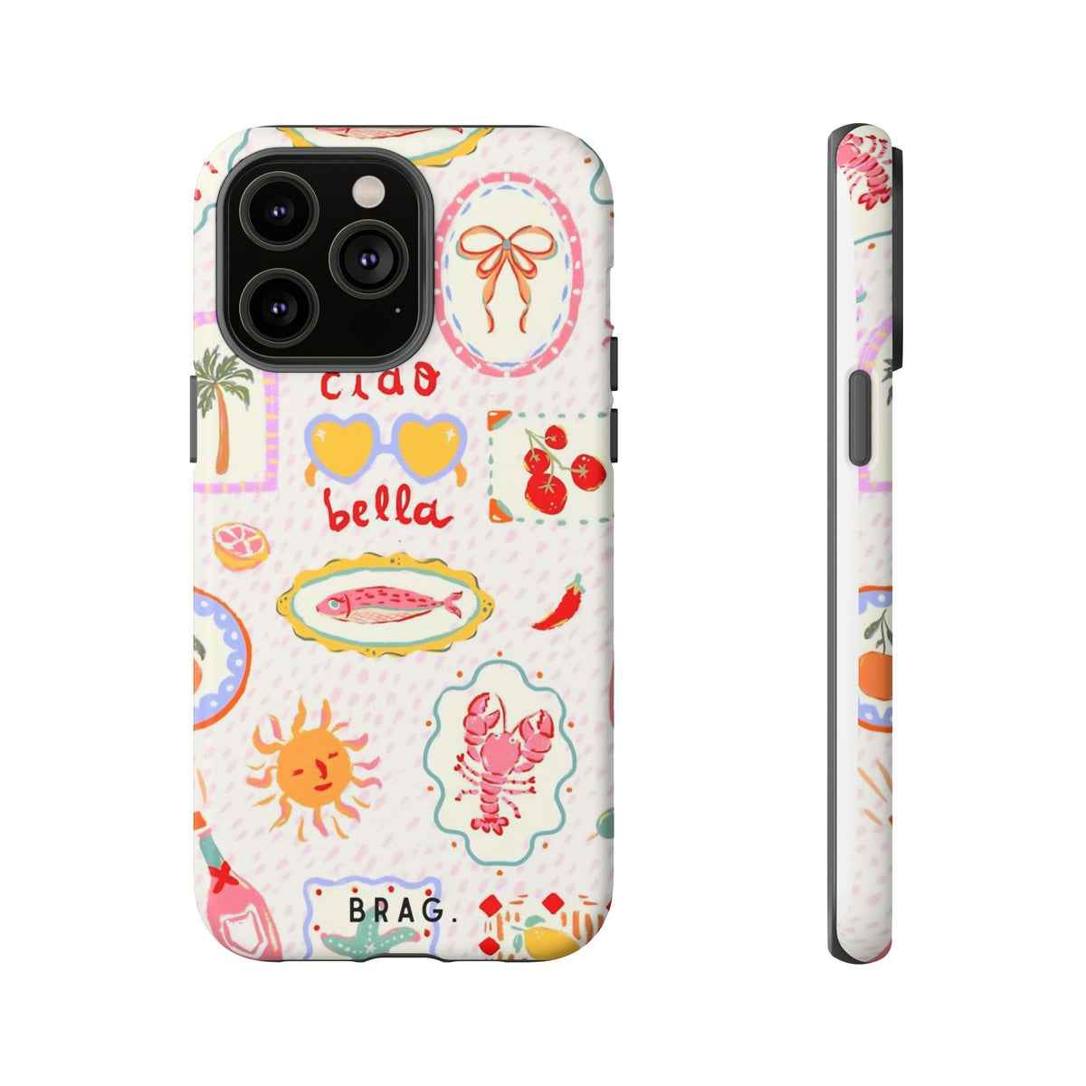 Ciao Bella Tough Phone Case – Shockproof Protective iPhone Cover