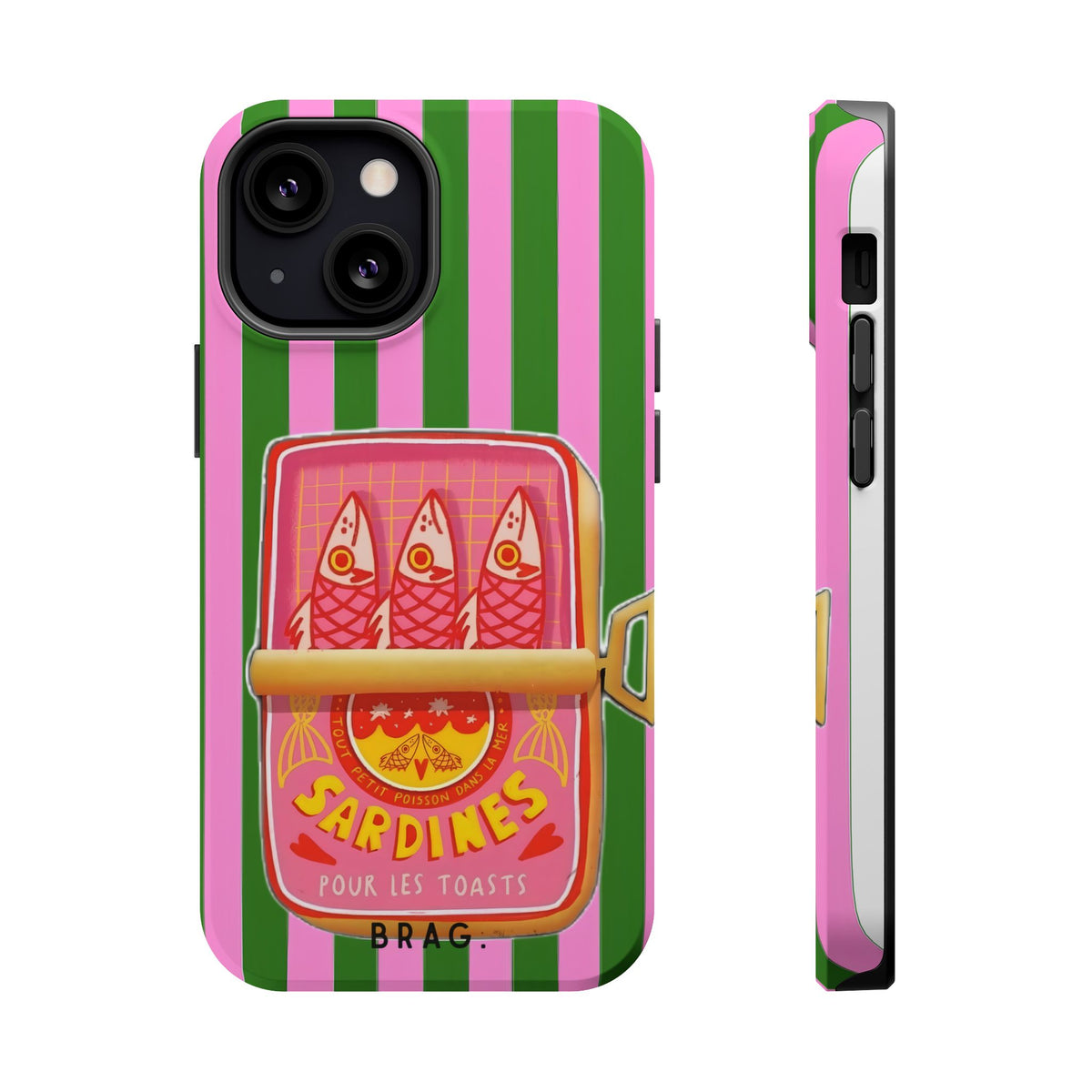 Tinned Pink Magnetic Impact-Resistant Phone Case