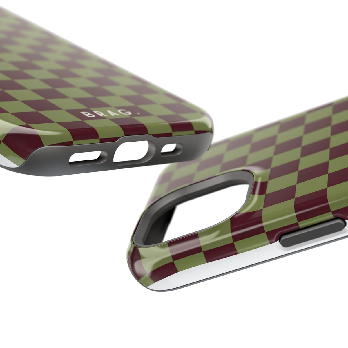 Lucky Check Magnetic Impact-Resistant Phone Case