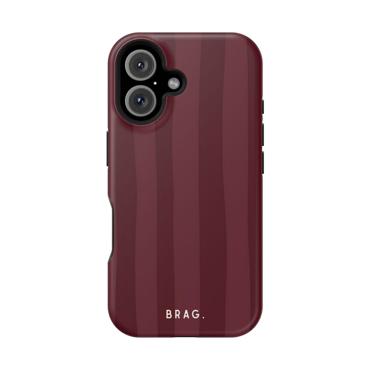 Dark Cherry Magnetic Impact-Resistant Phone Case