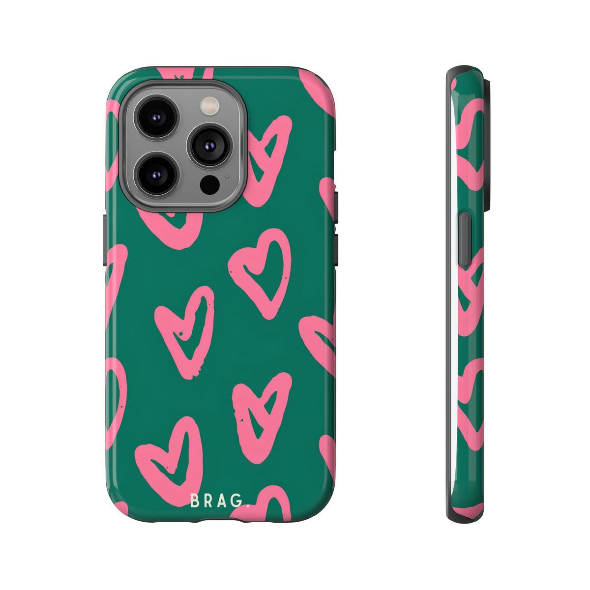 Sweetheart Tough Phone Case – Shockproof Protective iPhone Cover