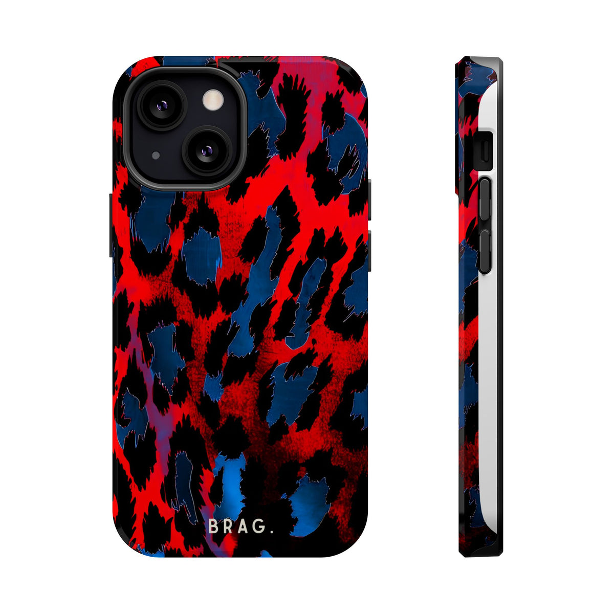 Blue Heat Magnetic Impact-Resistant Phone Case