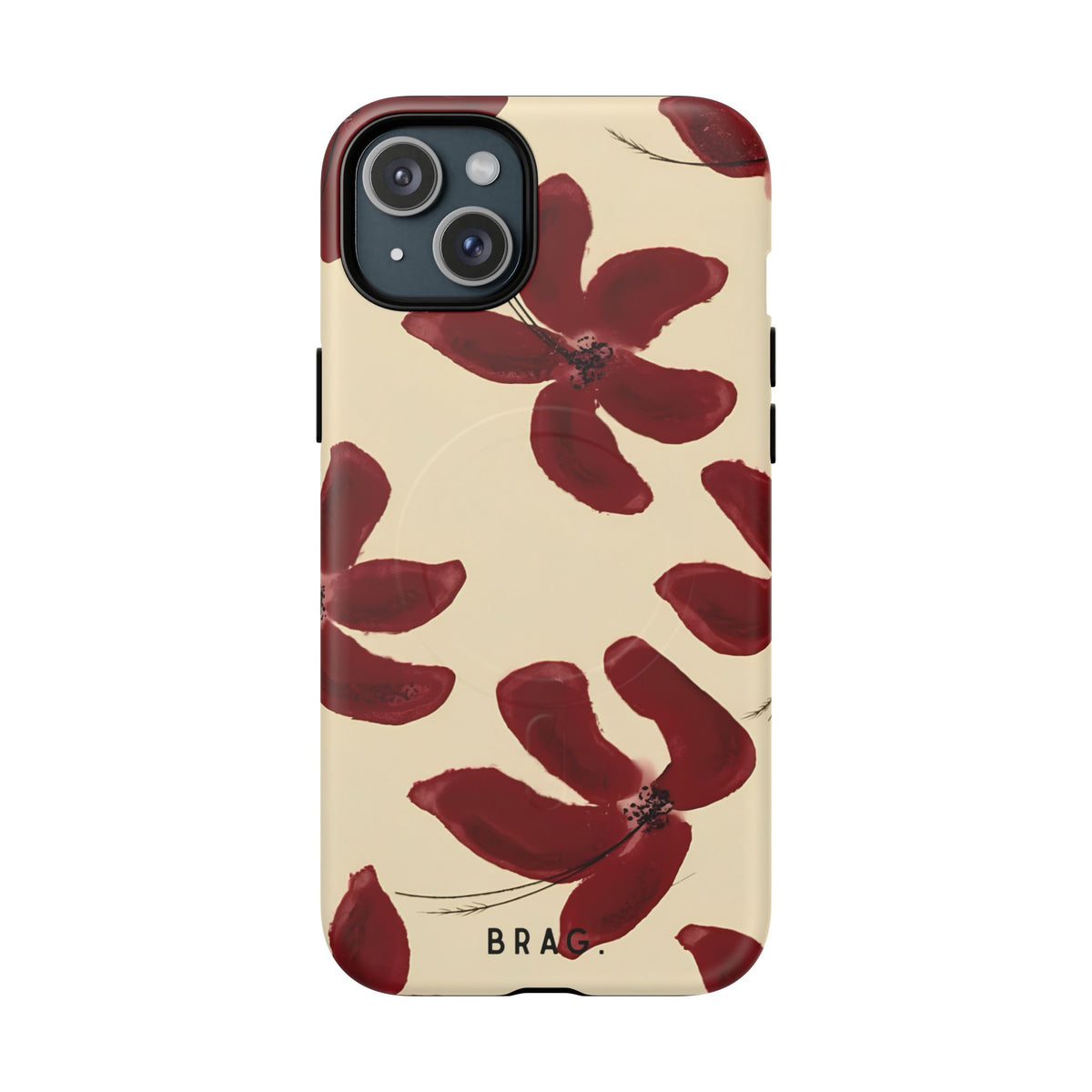 Cherry Bloom MagSafe Tough Phone Case — Magnetic Protective Cover