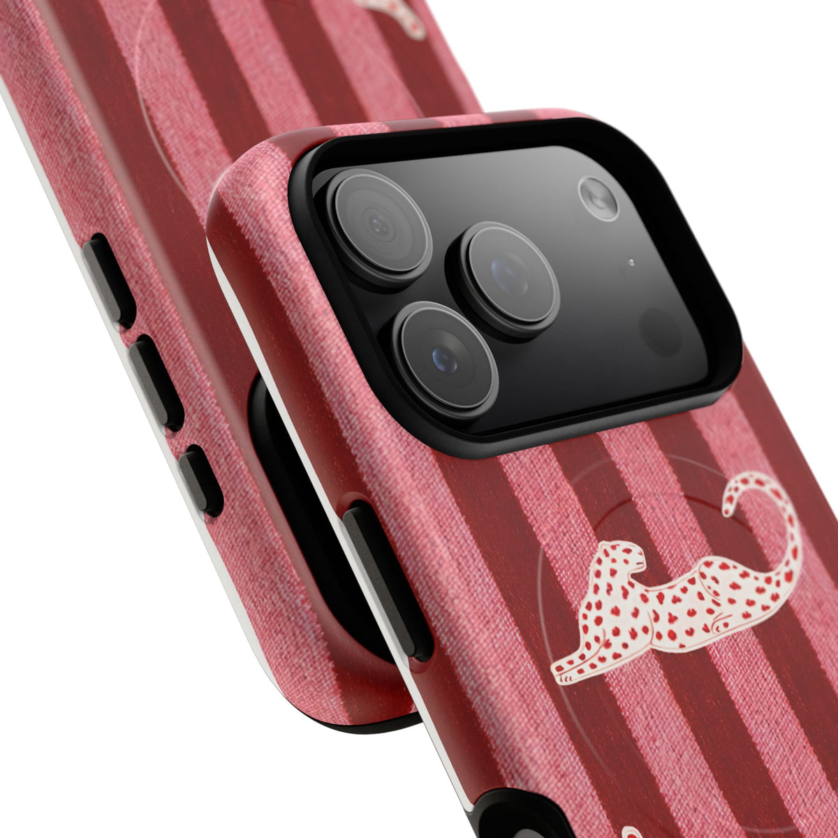 Pink Safari MagSafe Tough Phone Case — Magnetic Protective Cover