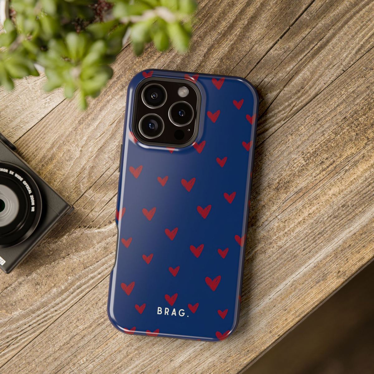 Navy Affair Magnetic Impact-Resistant Phone Case