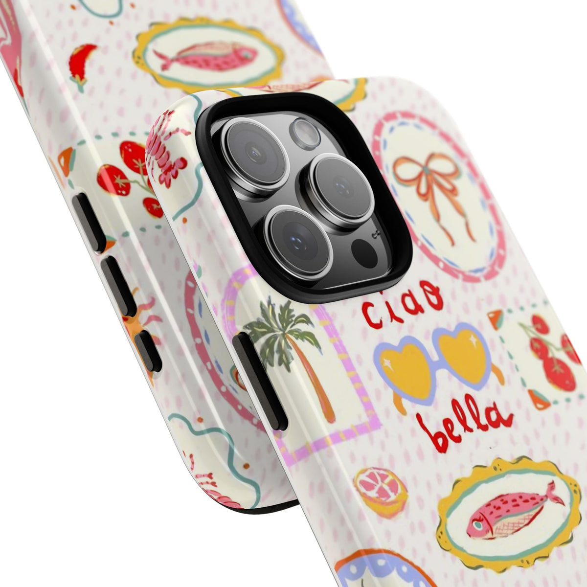 Ciao Bella Tough Phone Case – Shockproof Protective iPhone Cover