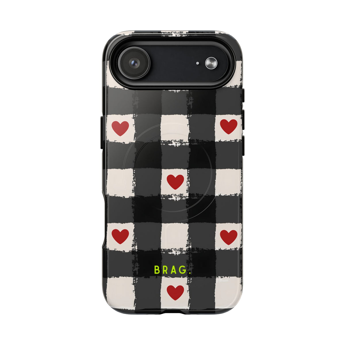 Lucky Heart MagSafe Tough Phone Case — Magnetic Protective Cover