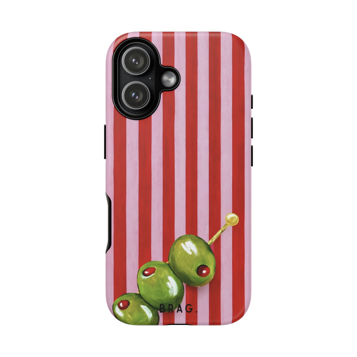 Olive Affair Tough Phone Case – Shockproof Protective iPhone Cover