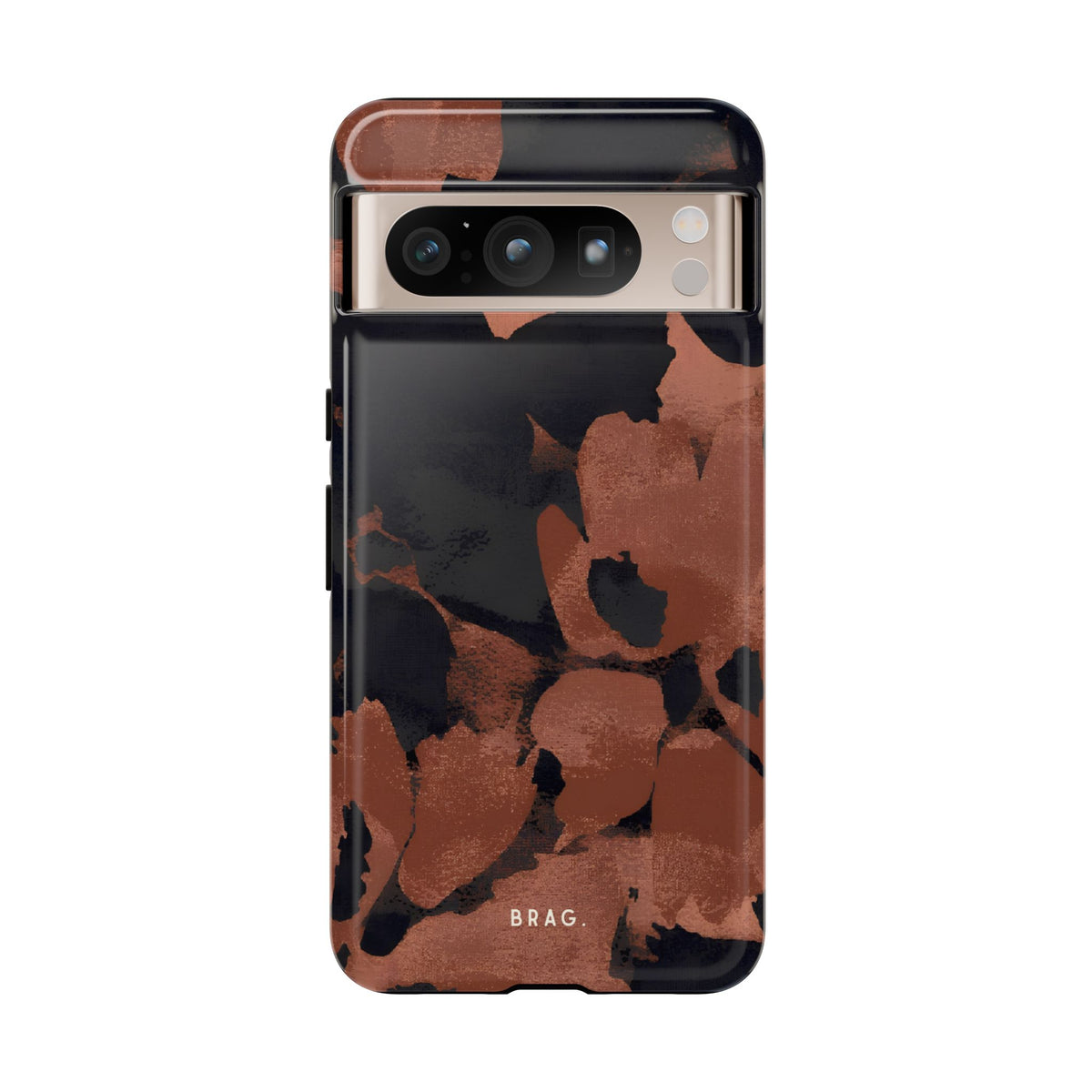 Terracotta Bloom Tough Phone Case – Shockproof Protective iPhone Cover