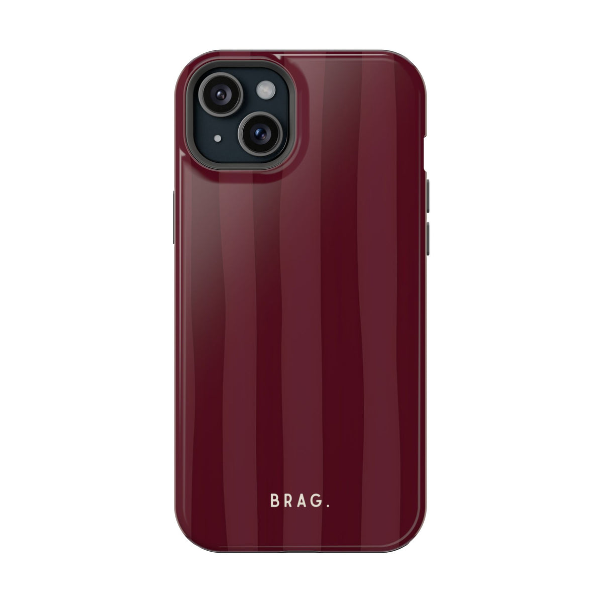 Dark Cherry Magnetic Impact-Resistant Phone Case