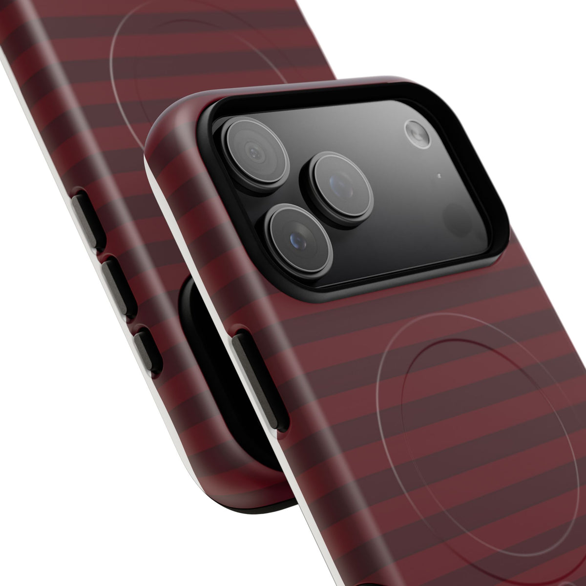 Midnight Stripe MagSafe Tough Phone Case — Magnetic Protective Cover