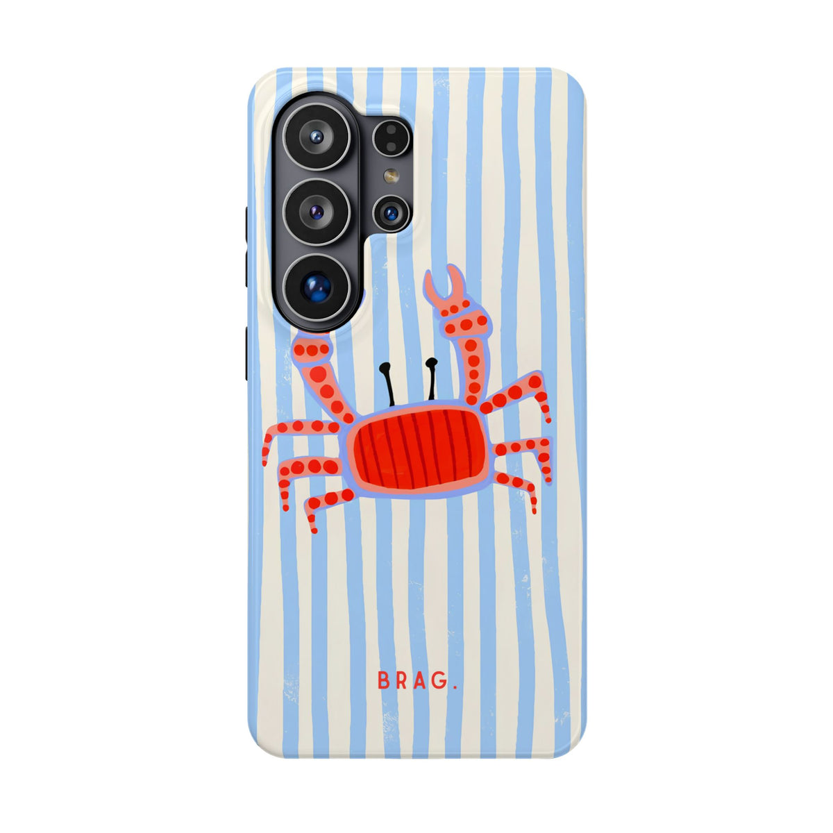 Azure Crab Magnetic Impact-Resistant Phone Case