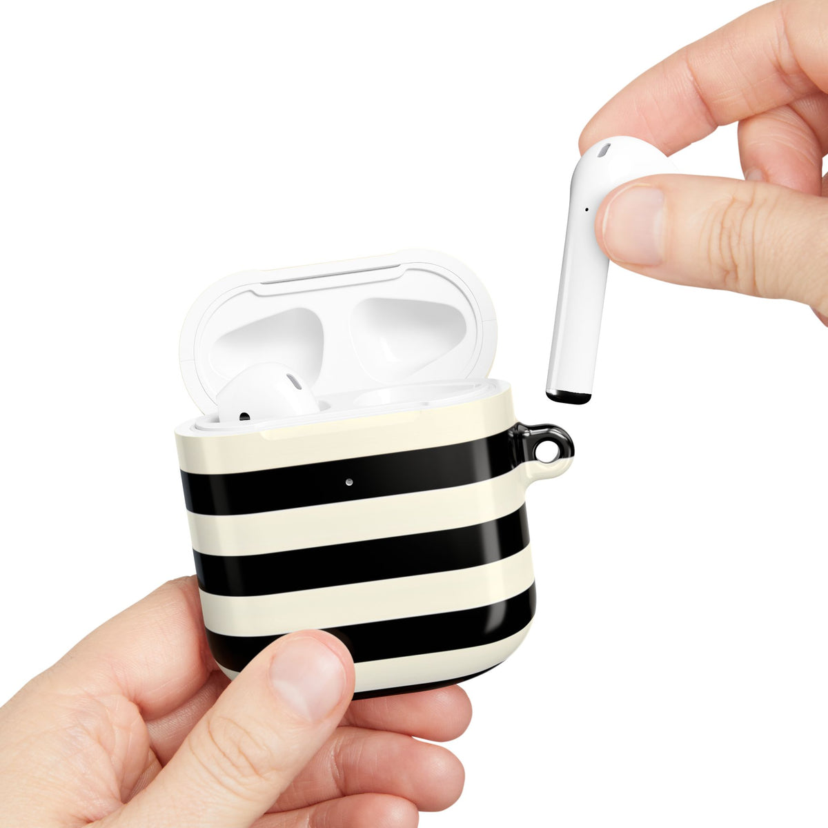 High Black AirPod Case – Slim Protective Charging Case