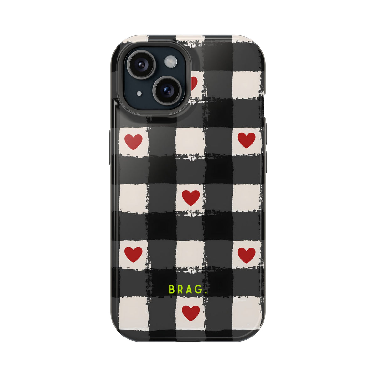 Lucky Heart Magnetic Impact-Resistant Phone Case