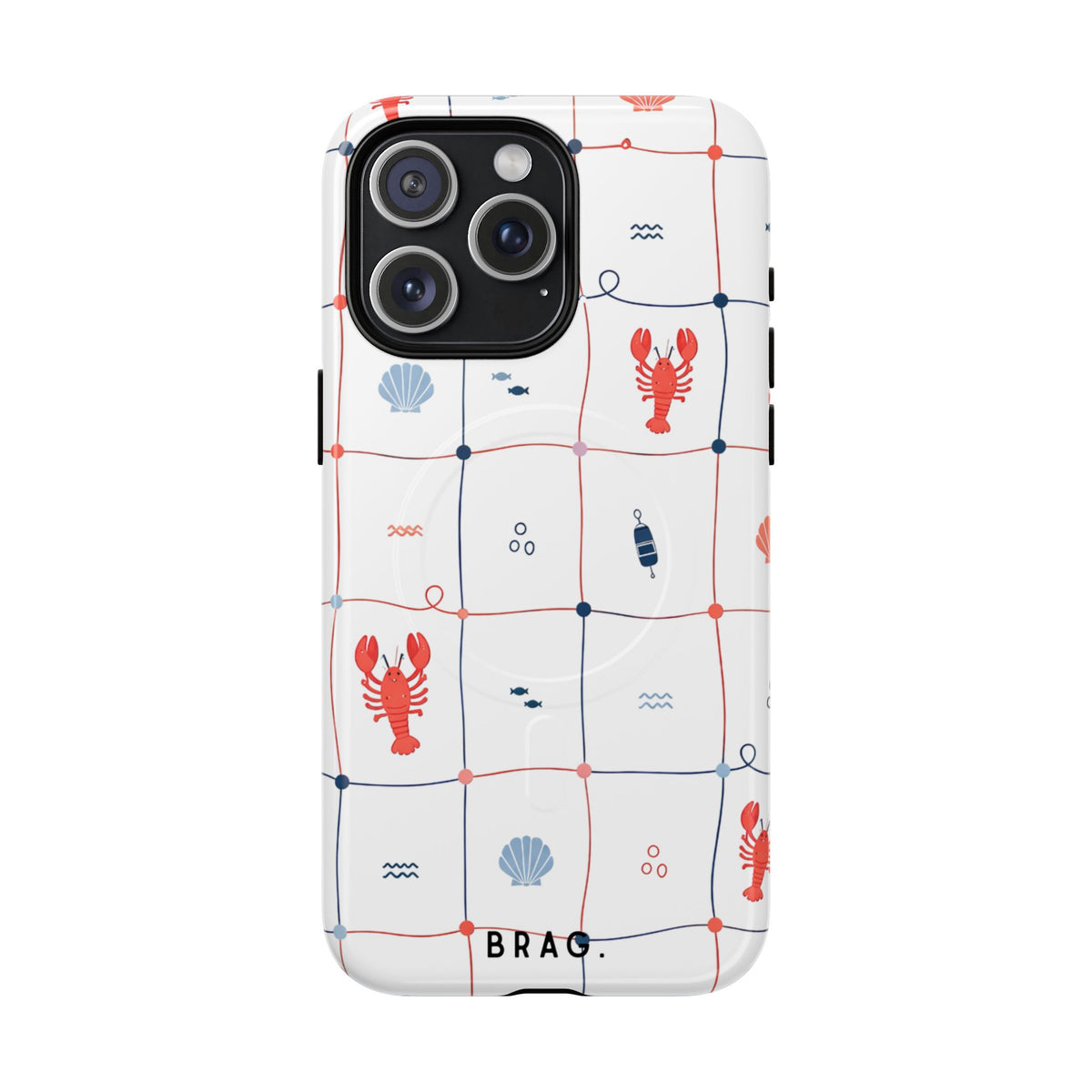 Lobster Cafe MagSafe Tough Phone Case — Magnetic Protective Cover