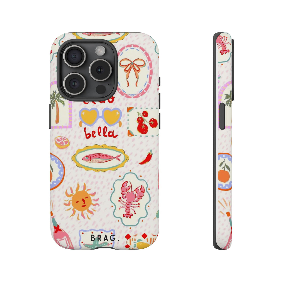 Ciao Bella Tough Phone Case – Shockproof Protective iPhone Cover