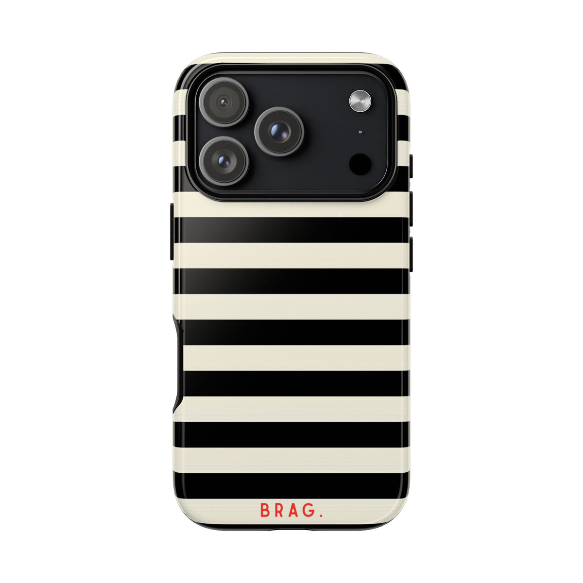 High Black Tough Phone Case – Shockproof Protective iPhone Cover