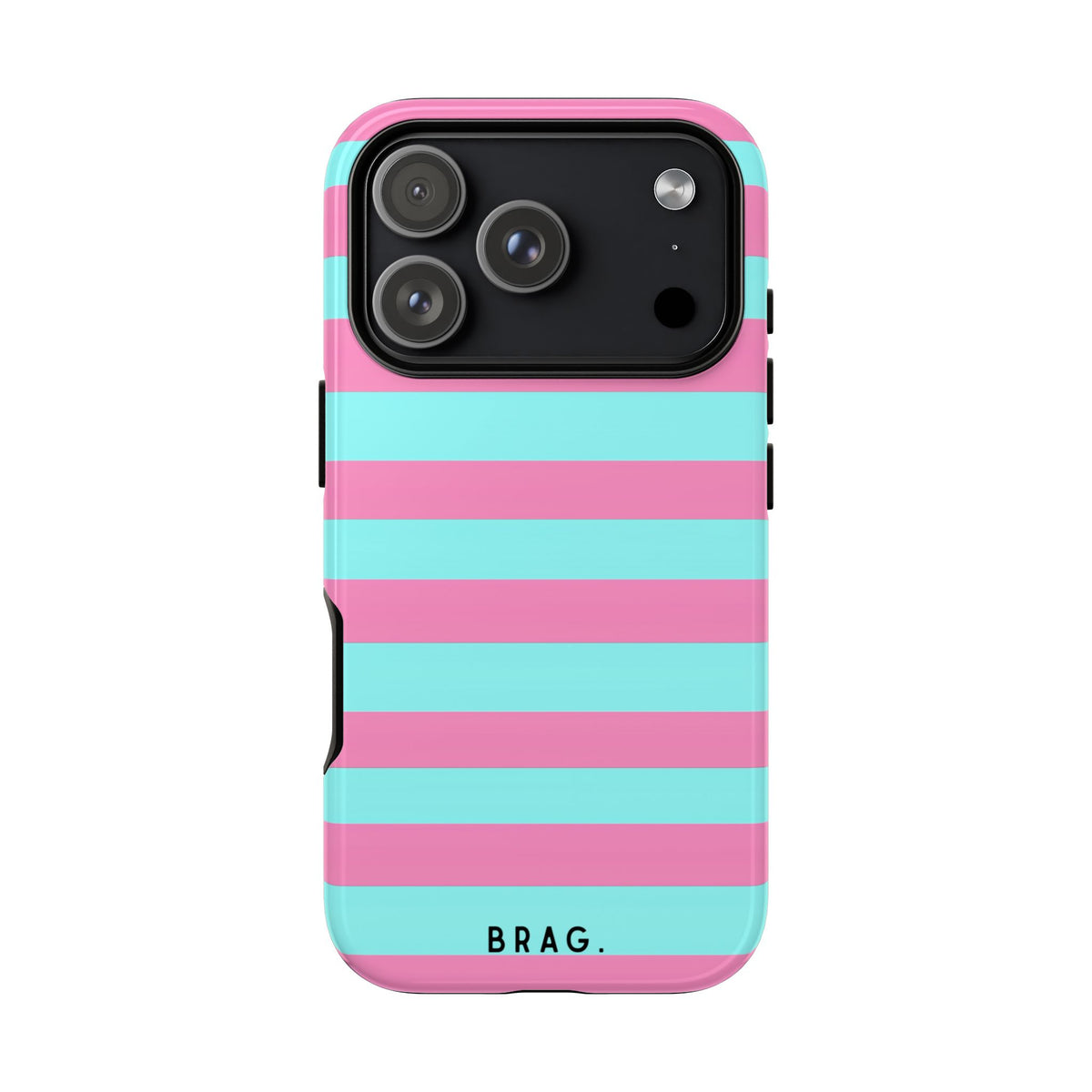 Taffy Stripe Tough Phone Case – Shockproof Protective iPhone Cover