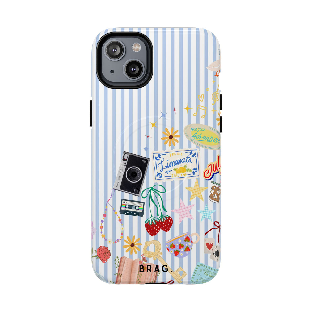 Travel Girl MagSafe Tough Phone Case — Magnetic Protective Cover