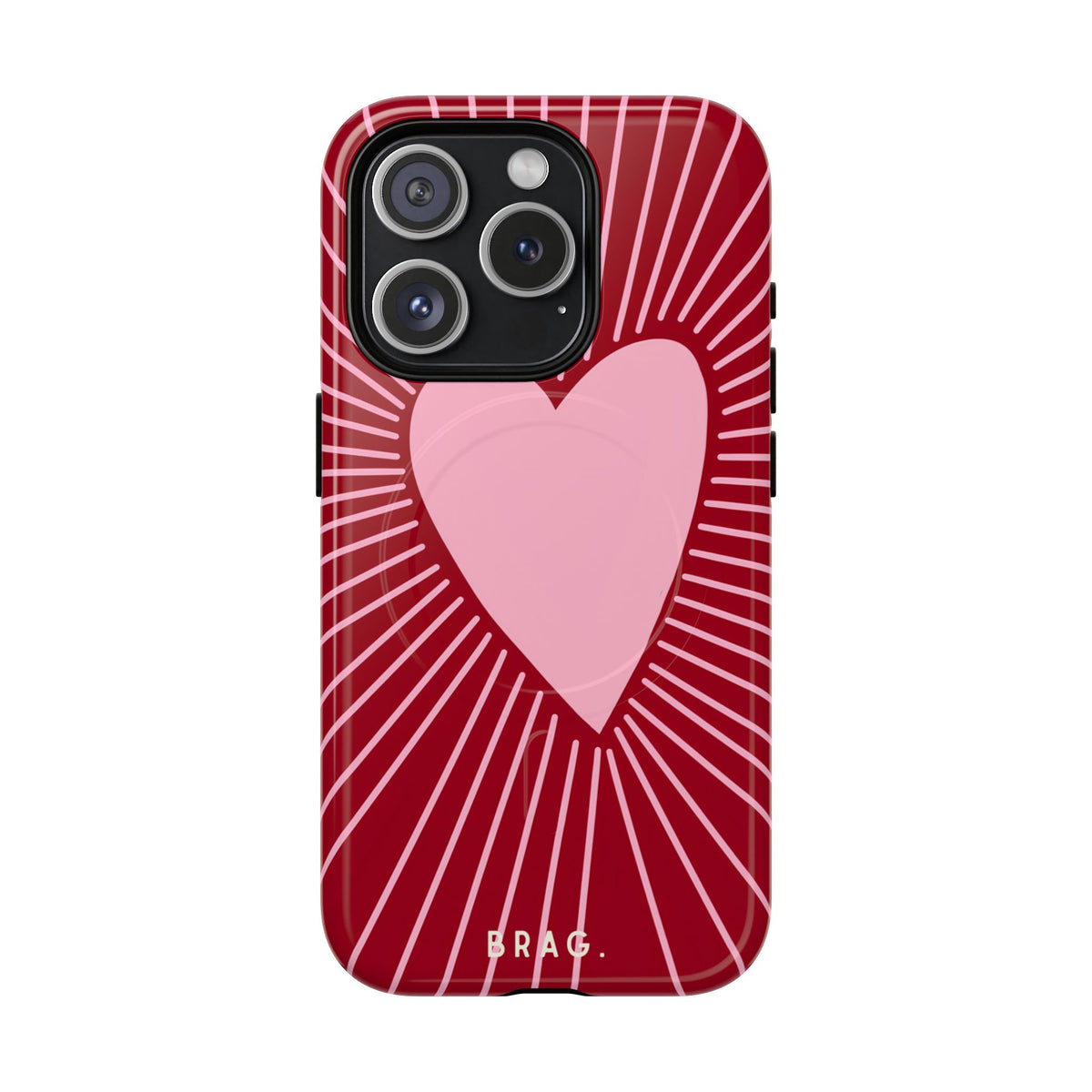 Heart Rush MagSafe Tough Phone Case — Magnetic Protective Cover