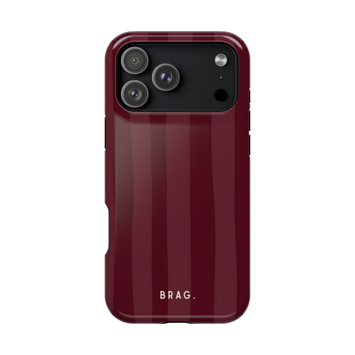 Dark Cherry Magnetic Impact-Resistant Phone Case