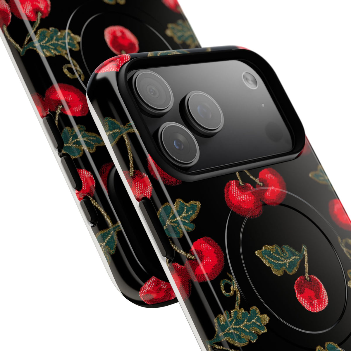 Cherry Bomb MagSafe Tough Phone Case — Magnetic Protective Cover