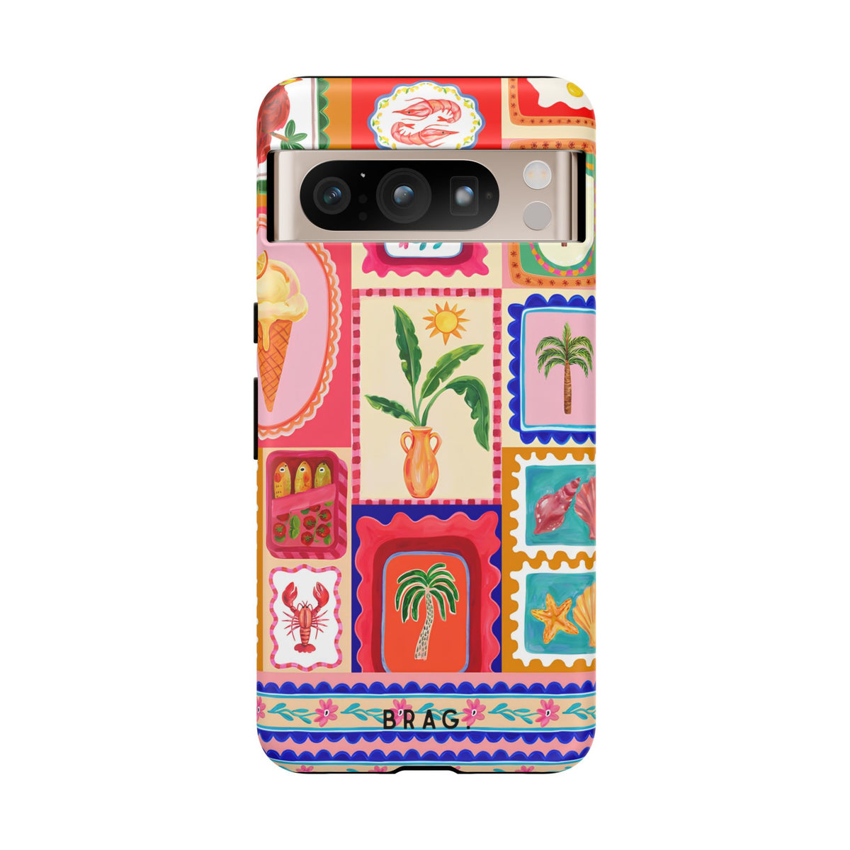 Postcard Tough Phone Case – Shockproof Protective iPhone Cover