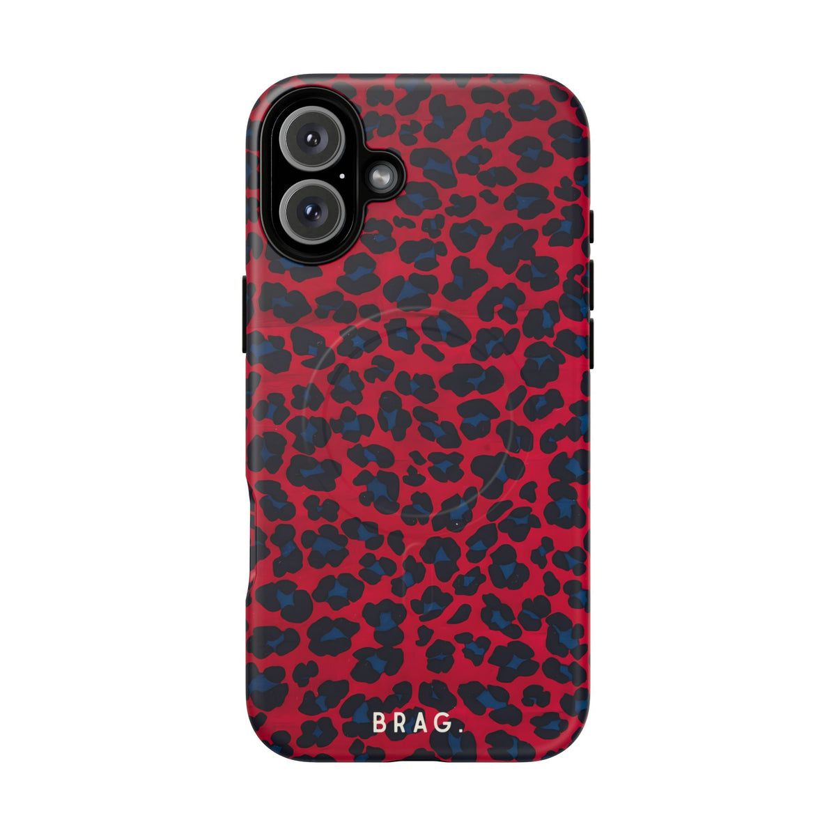 Red Flag MagSafe Tough Phone Case — Magnetic Protective Cover