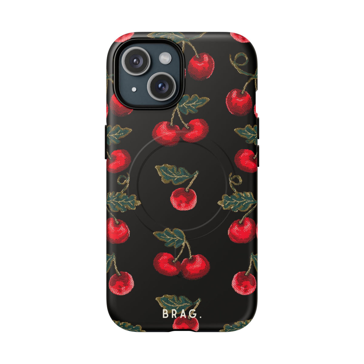 Cherry Bomb MagSafe Tough Phone Case — Magnetic Protective Cover