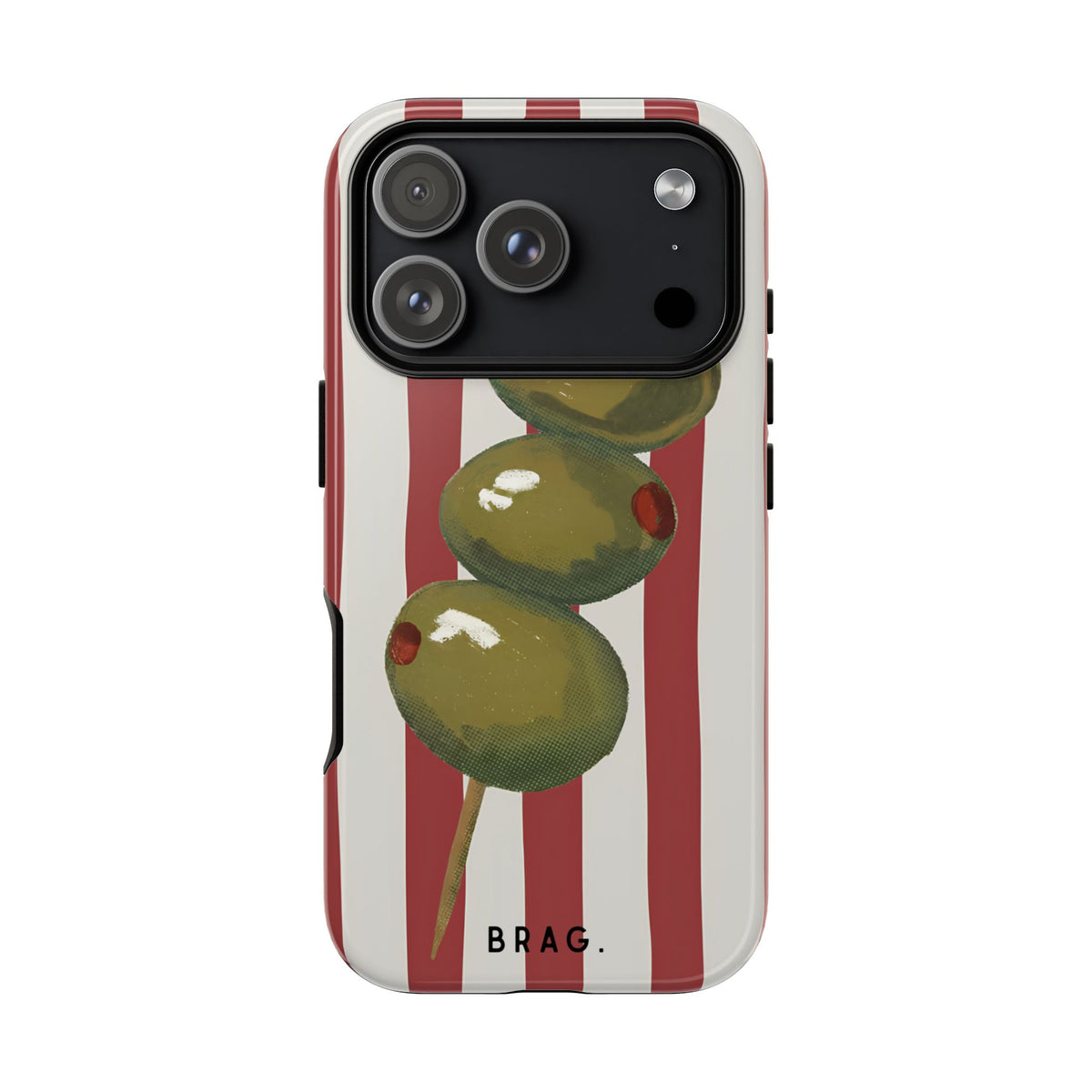 Olive Hour Tough Phone Case – Shockproof Protective iPhone Cover