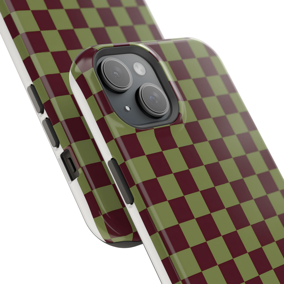 Lucky Check Magnetic Impact-Resistant Phone Case