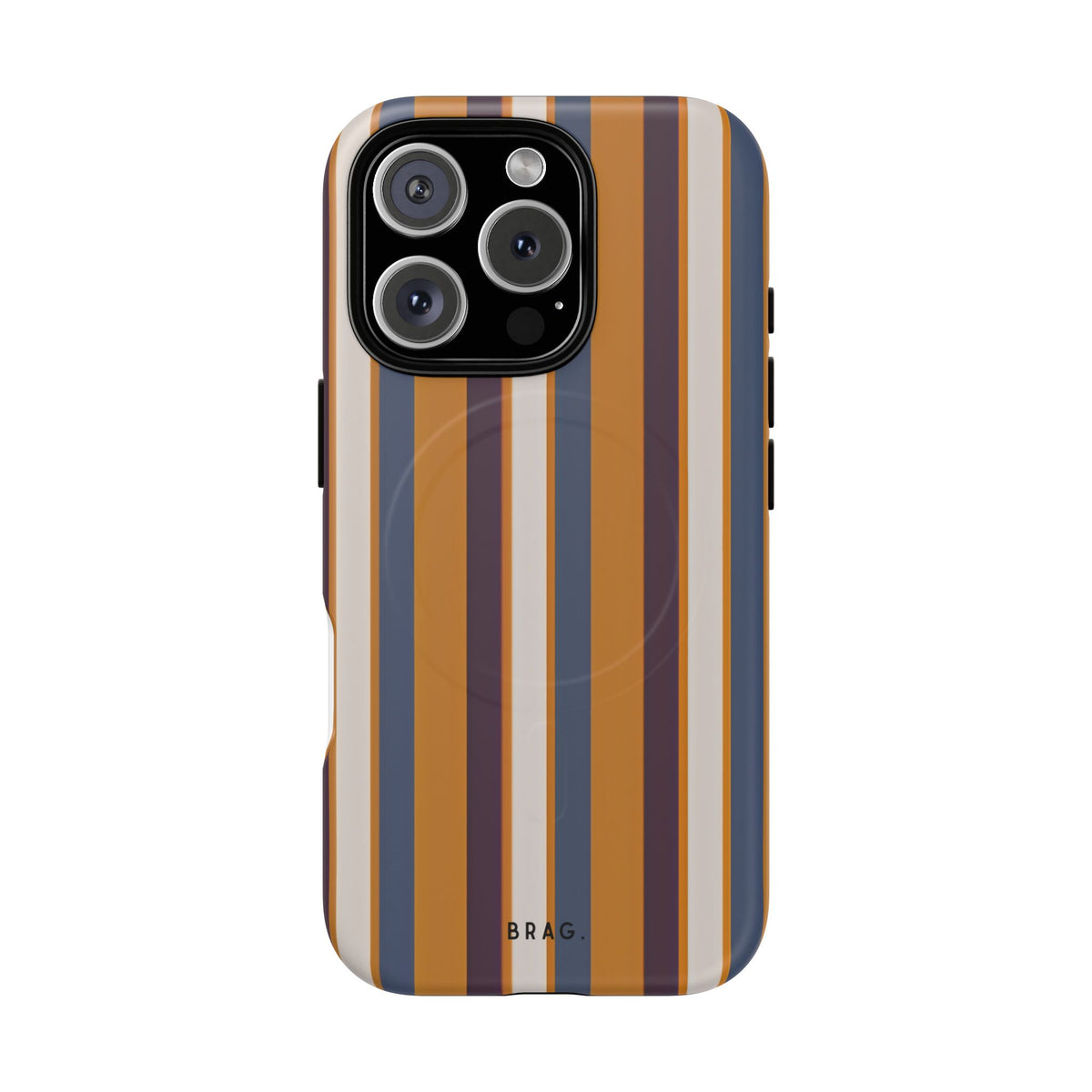 Sunset Stripe MagSafe Tough Phone Case — Magnetic Protective Cover