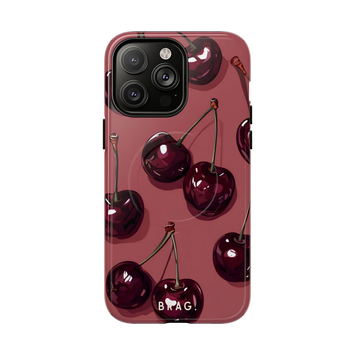 Cherry Babe MagSafe Tough Phone Case — Magnetic Protective Cover