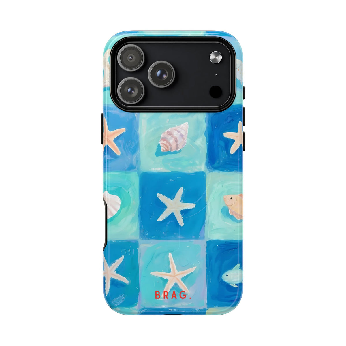 Saltwater Tiles MagSafe Tough Phone Case — Magnetic Protective Cover
