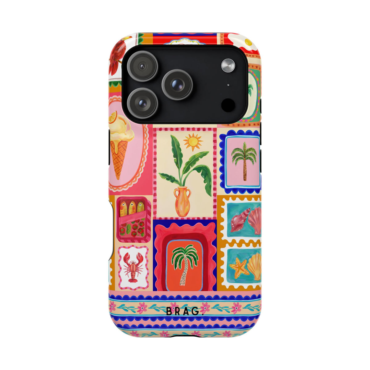 Postcard Magnetic Impact-Resistant Phone Case