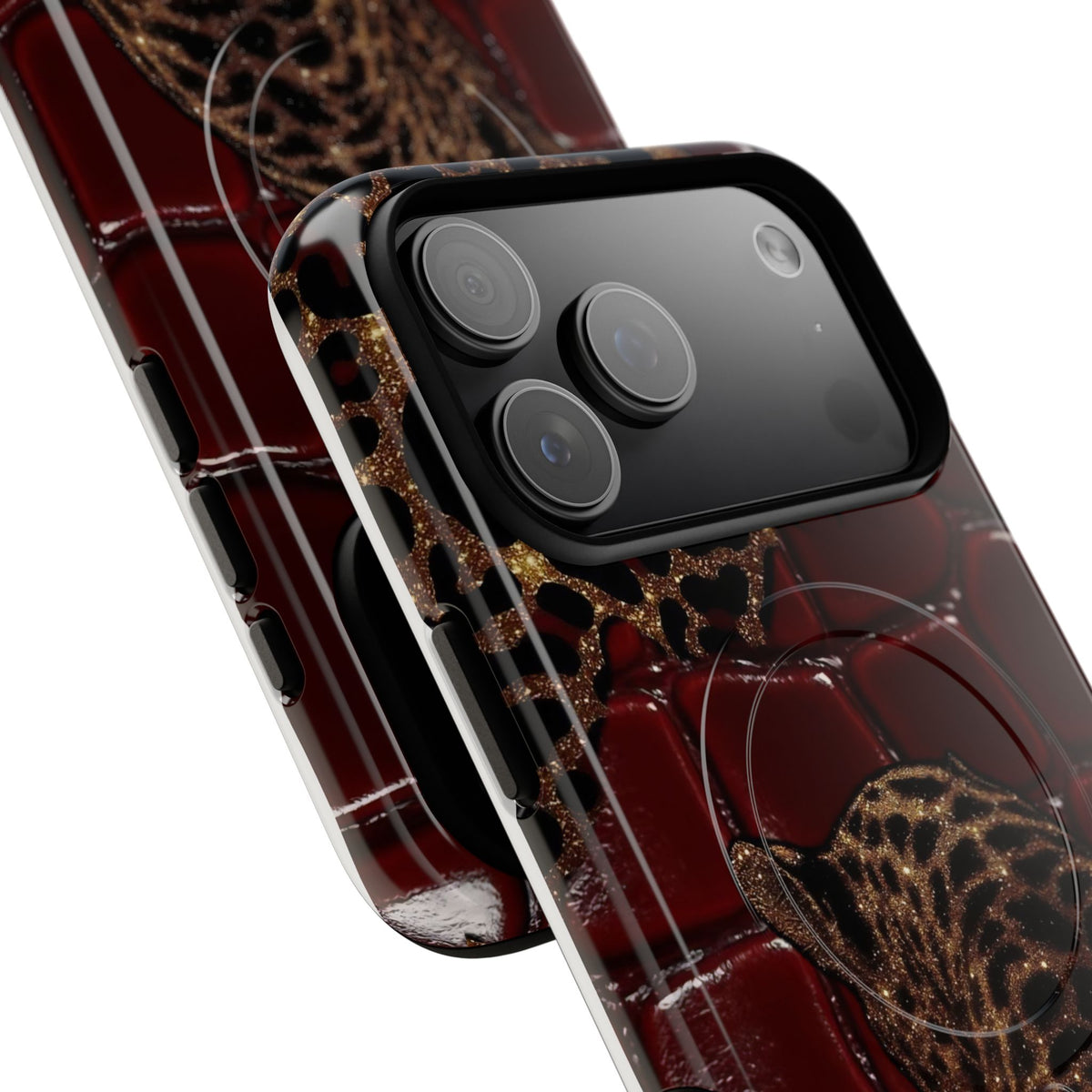 Leopard Lounge MagSafe Tough Phone Case — Magnetic Protective Cover