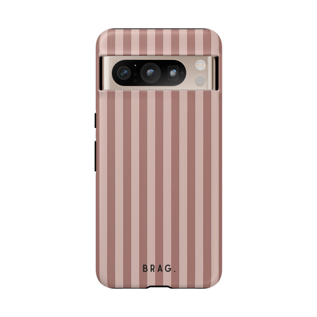 Sugar Stripe Tough Phone Case – Shockproof Protective iPhone Cover
