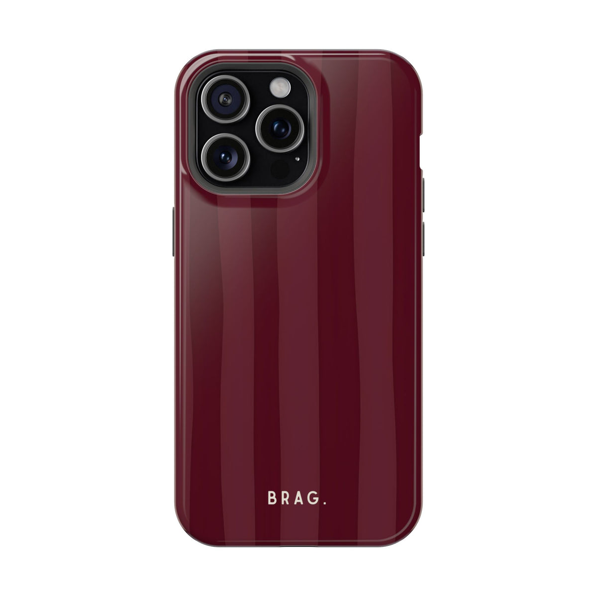 Dark Cherry Magnetic Impact-Resistant Phone Case
