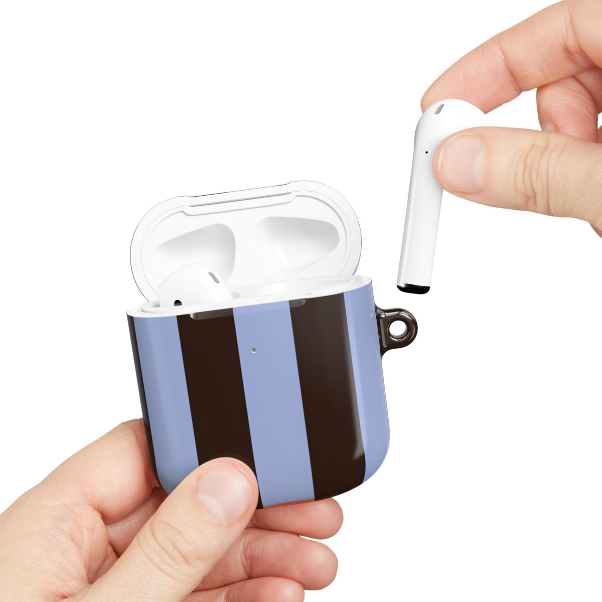 Grayscale Gradient AirPod Case – Slim Protective Charging Case