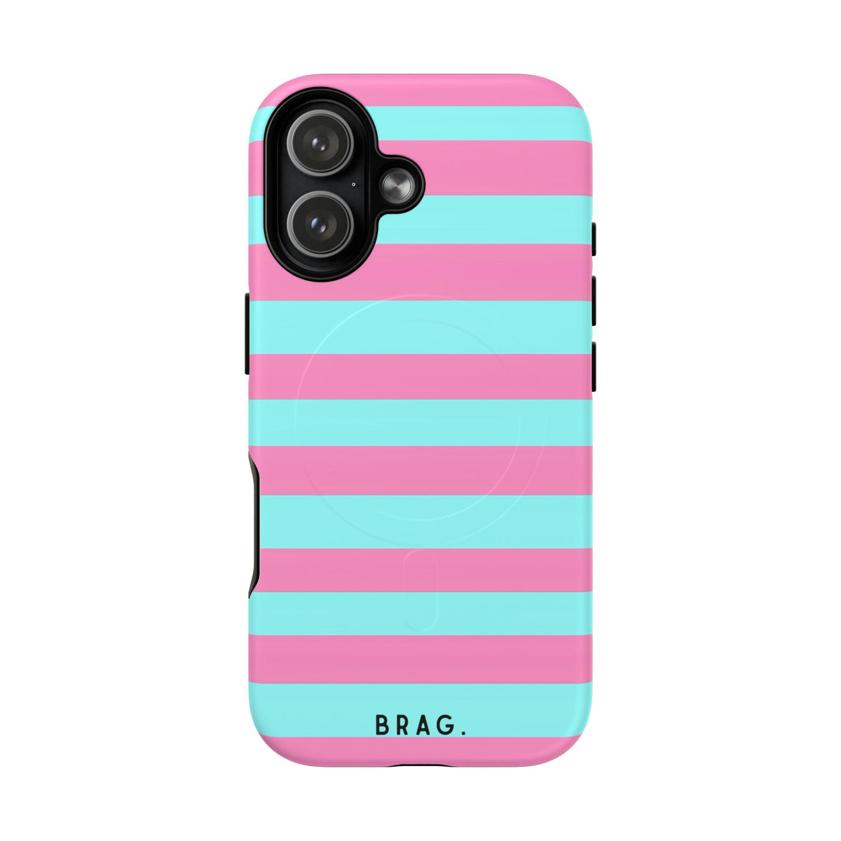 Taffy Stripe MagSafe Tough Phone Case — Magnetic Protective Cover