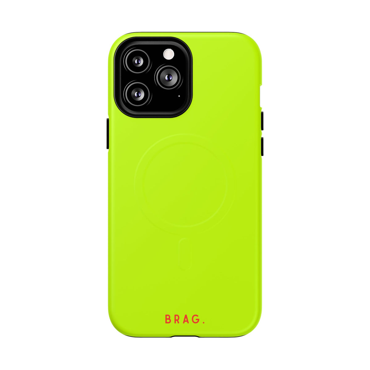 Brag Neon MagSafe Tough Phone Case — Magnetic Protective Cover