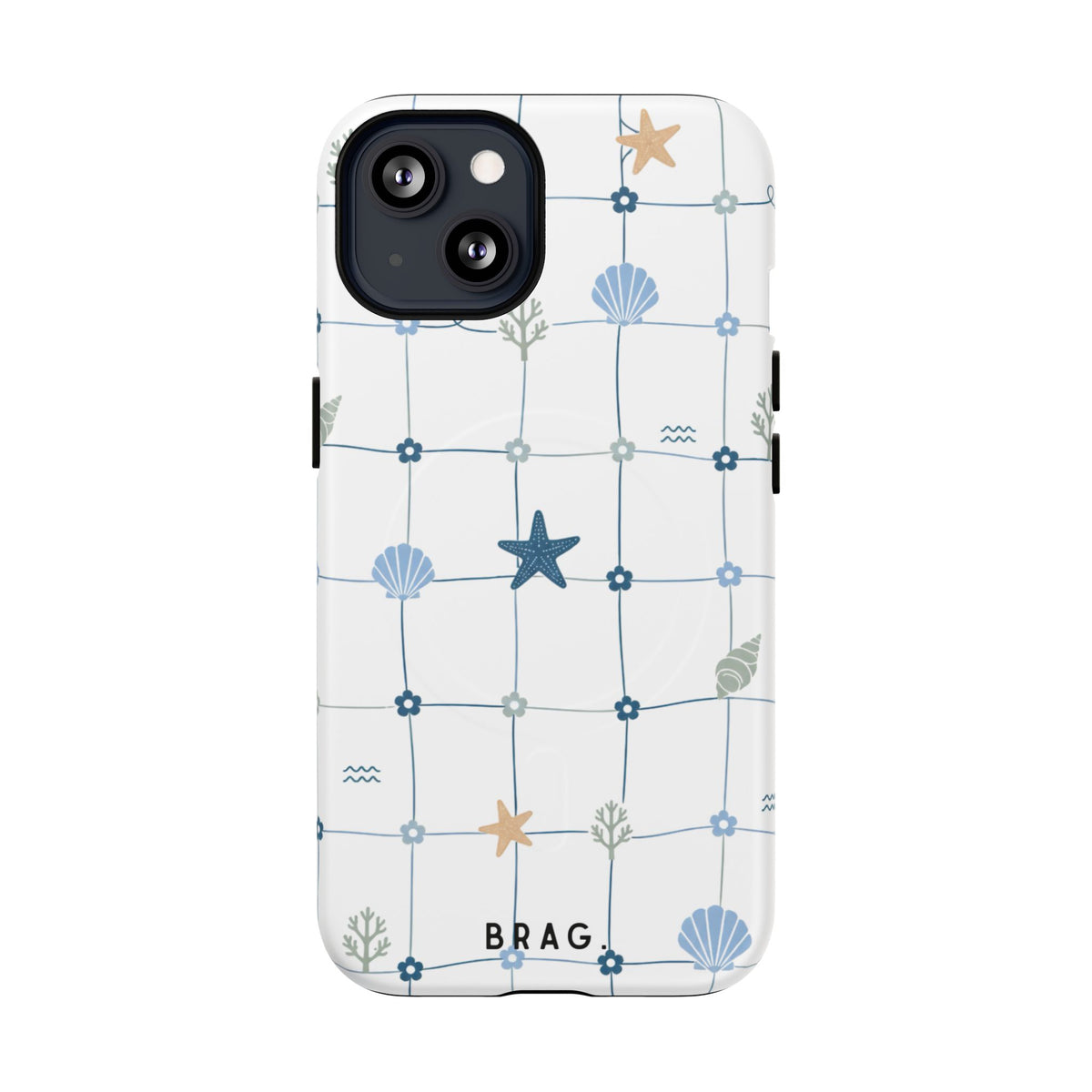 Sea Sun Sand MagSafe Tough Phone Case — Magnetic Protective Cover