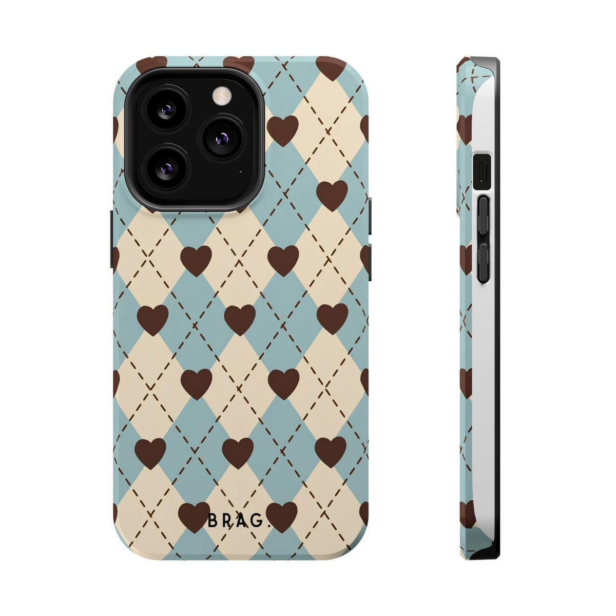 Sweetheart Plaid Magnetic Impact-Resistant Phone Case