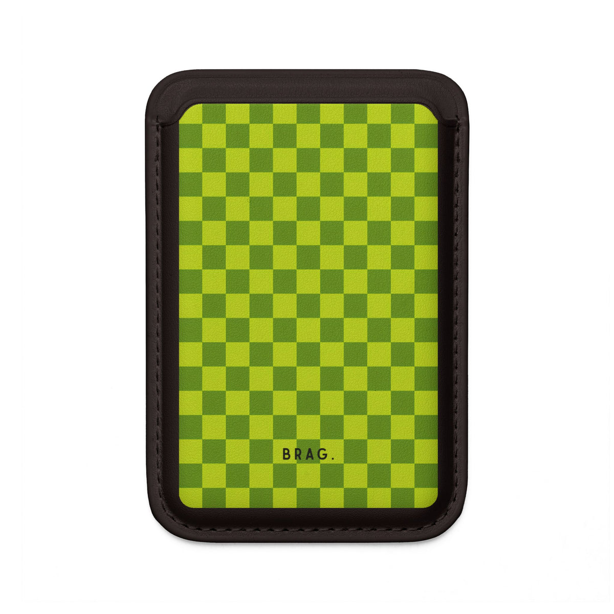 Lime Crush MagSafe Vegan Wallet — Slim Phone Card Holder