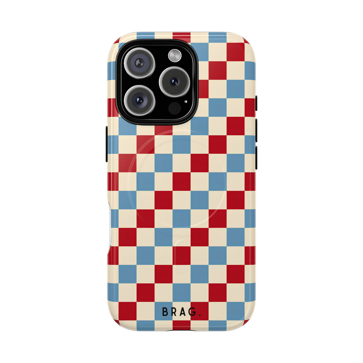 Riviera Tiles MagSafe Tough Phone Case — Magnetic Protective Cover